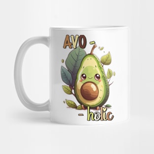 Avo-mania: Embracing the Kawaii Avocado Craze Mug